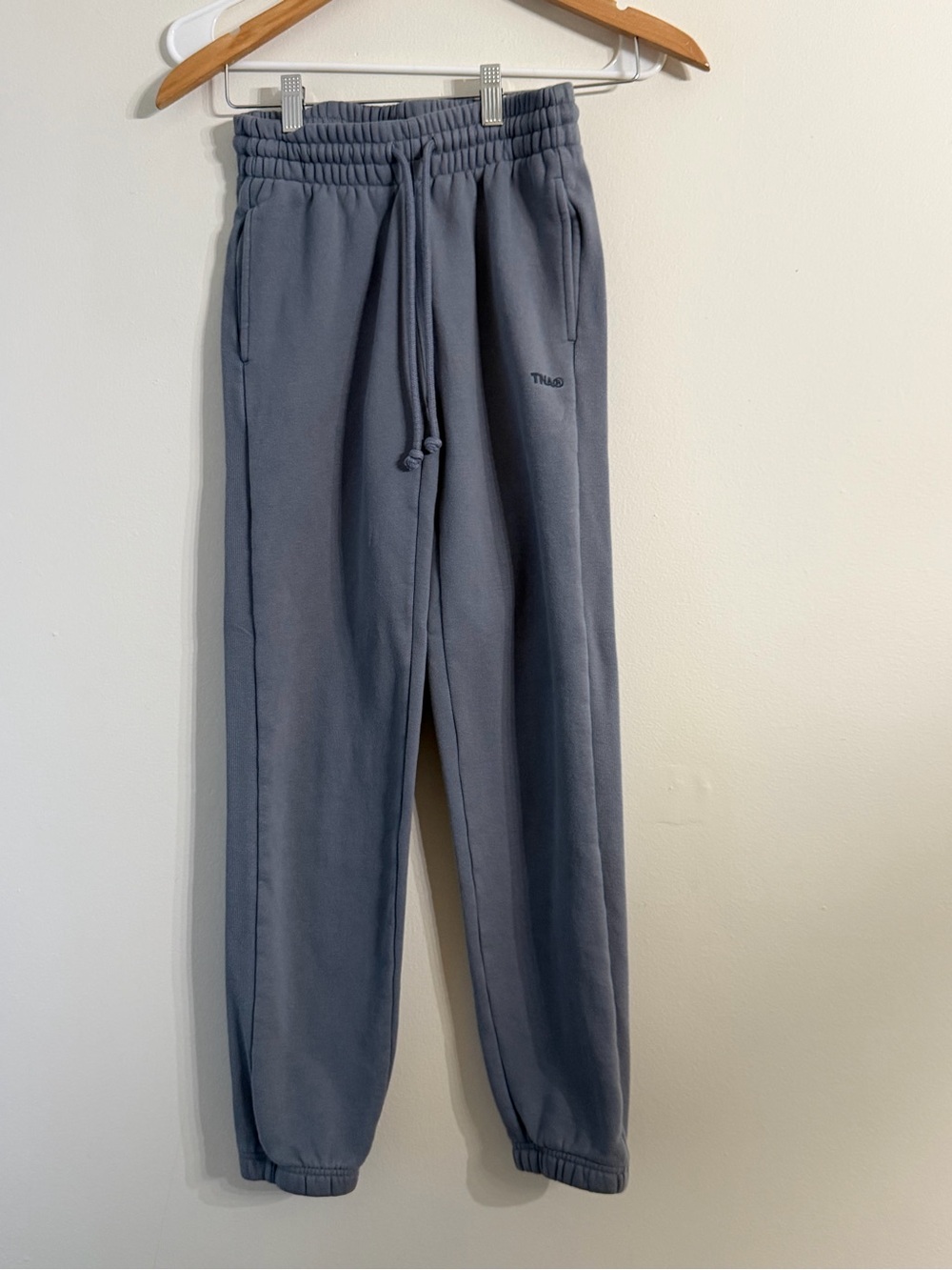 TNA Slate Blue Fleece Joggers